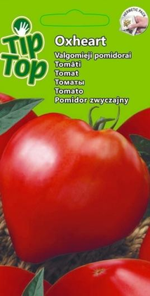 Tomāti  ( Oxheart)  Vidēji agra